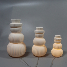 CERAMIC CHRISTMAS TREE WITH LED LIGHT